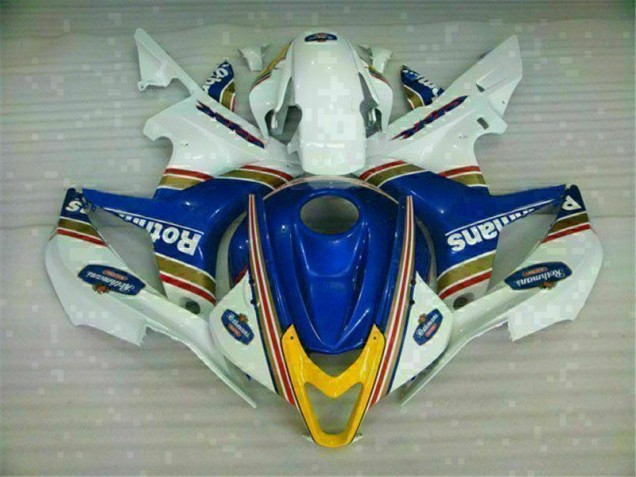 Blue 2007-2008 Honda CBR600RR Motorcycle Fairings Blue 2007-2008 Honda CBR600RR Motorcycle Fairings
