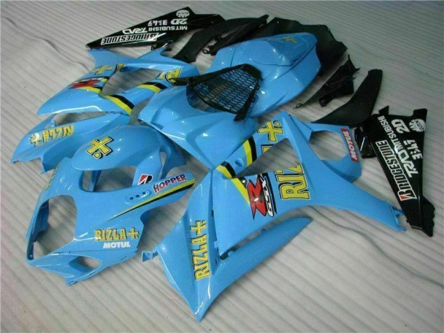 Blue 2007-2008 Suzuki GSXR 1000 Motorcycle Fairing