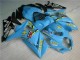 Blue 2007-2008 Suzuki GSXR 1000 Motorcycle Fairing