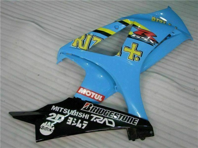 Blue 2007-2008 Suzuki GSXR 1000 Motorcycle Fairing