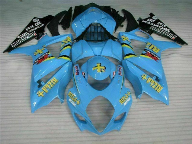 Blue 2007-2008 Suzuki GSXR 1000 Motorcycle Fairing