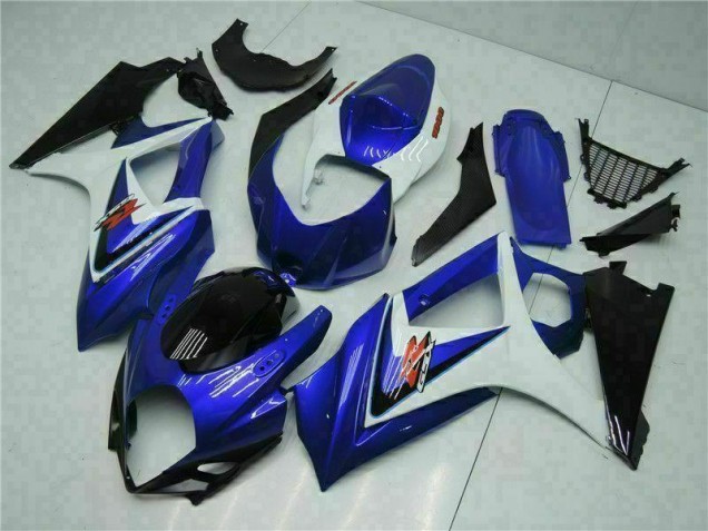 Blue 2007-2008 Suzuki GSXR 1000 Motorcycle Fairings Blue 2007-2008 Suzuki GSXR 1000 Motorcycle Fairings