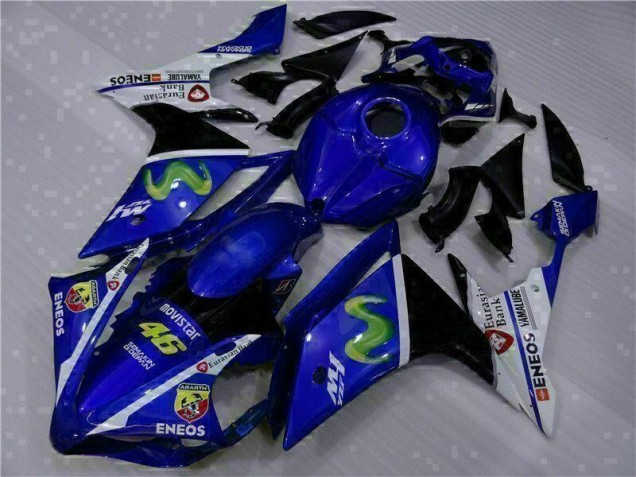 Blue 2007-2008 Yamaha YZF R1 Motorcycle Fairing Kits Blue 2007-2008 Yamaha YZF R1 Motorcycle Fairing Kits
