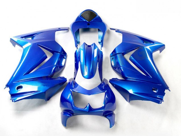 Blue 2008-2012 Kawasaki EX250 Motorcycle Fairing Blue 2008-2012 Kawasaki EX250 Motorcycle Fairing