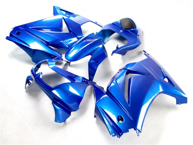Blue 2008-2012 Kawasaki EX250 Motorcycle Fairing Blue 2008-2012 Kawasaki EX250 Motorcycle Fairing