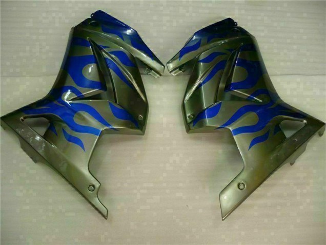 Blue 2008-2012 Kawasaki EX250 Motorcycle Fairings Blue 2008-2012 Kawasaki EX250 Motorcycle Fairings