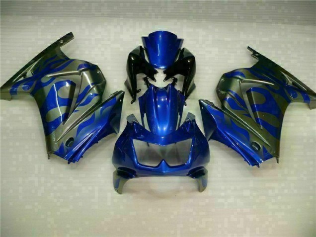 Blue 2008-2012 Kawasaki EX250 Motorcycle Fairings Blue 2008-2012 Kawasaki EX250 Motorcycle Fairings