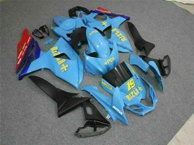 Blue 2009-2016 Suzuki GSXR 1000 Motorcycle Fairings Blue 2009-2016 Suzuki GSXR 1000 Motorcycle Fairings