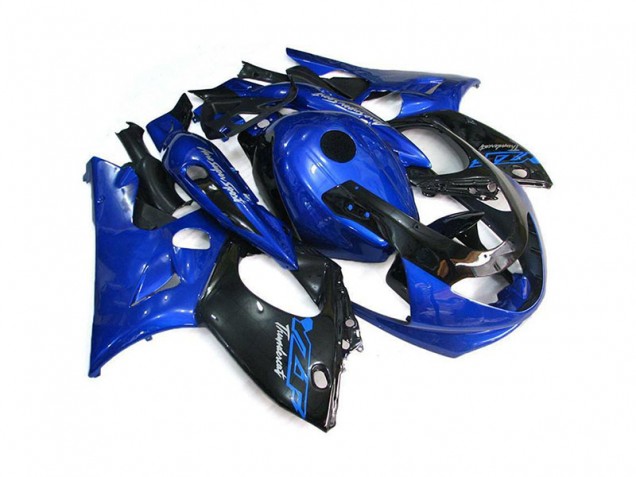 Blue Black 1994-2007 Yamaha YZF600R Thundercat Motorcycle Fairings Blue Black 1994-2007 Yamaha YZF600R Thundercat Motorcycle Fairings