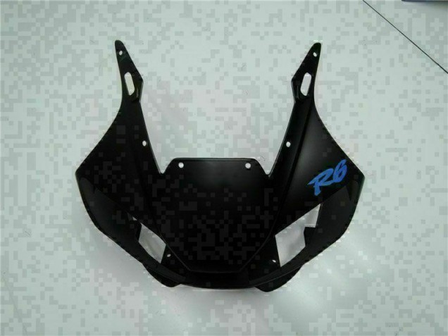 Blue Black 1998-2002 Yamaha YZF R6 Motorcycle Fairing Blue Black 1998-2002 Yamaha YZF R6 Motorcycle Fairing