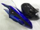 Blue Black 2000-2002 Suzuki GSXR 1000 Motorcycle Fairings Blue Black 2000-2002 Suzuki GSXR 1000 Motorcycle Fairings
