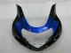 Blue Black 2001-2003 Suzuki GSXR 600/750 Motorcycle Fairings Blue Black 2001-2003 Suzuki GSXR 600/750 Motorcycle Fairings