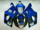 Blue Black 2003-2004 Suzuki GSXR 1000 Motorcycle Fairings Blue Black 2003-2004 Suzuki GSXR 1000 Motorcycle Fairings