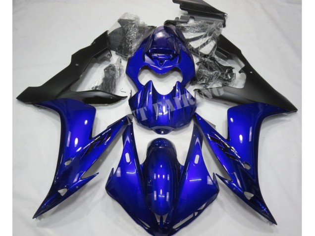 Blue Black 2004-2006 Yamaha YZF R1 Motorcycle Fairing Blue Black 2004-2006 Yamaha YZF R1 Motorcycle Fairing