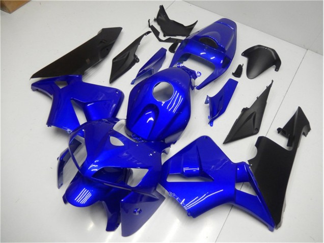 Blue Black 2005-2006 Honda CBR600RR Motorcycle Fairings Blue Black 2005-2006 Honda CBR600RR Motorcycle Fairings