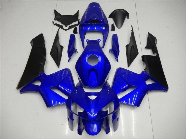 Blue Black 2005-2006 Honda CBR600RR Motorcycle Fairings Blue Black 2005-2006 Honda CBR600RR Motorcycle Fairings