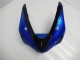 Blue Black 2005-2006 Kawasaki ZX6R Motorcycle Fairings Blue Black 2005-2006 Kawasaki ZX6R Motorcycle Fairings