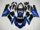 Blue Black 2005-2006 Kawasaki ZX6R Motorcycle Fairings Blue Black 2005-2006 Kawasaki ZX6R Motorcycle Fairings