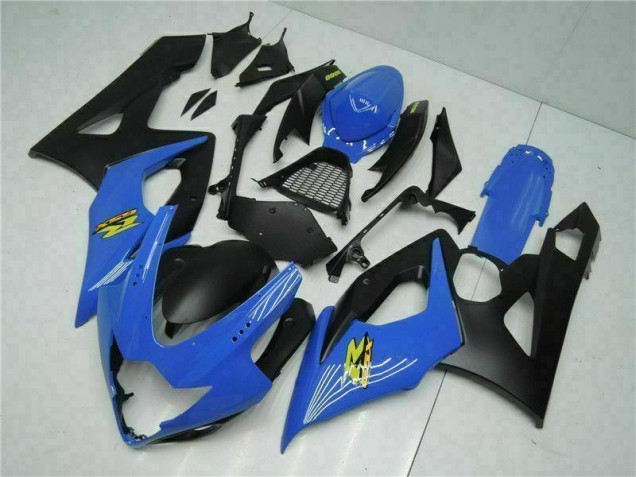 Blue Black 2005-2006 Suzuki GSXR 1000 Motorcycle Fairing Kits Blue Black 2005-2006 Suzuki GSXR 1000 Motorcycle Fairing Kits