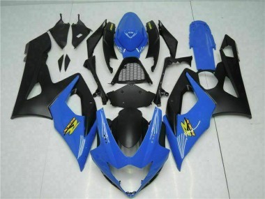 Blue Black 2005-2006 Suzuki GSXR 1000 Motorcycle Fairing Kits