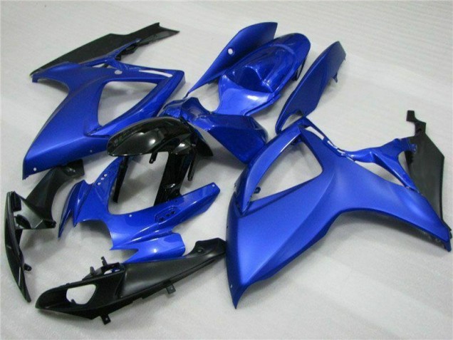Blue Black 2006-2007 Suzuki GSXR 600/750 Full Motorcycle Fairing Kits Blue Black 2006-2007 Suzuki GSXR 600/750 Full Motorcycle Fairing Kits