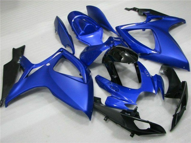 Blue Black 2006-2007 Suzuki GSXR 600/750 Full Motorcycle Fairing Kits Blue Black 2006-2007 Suzuki GSXR 600/750 Full Motorcycle Fairing Kits