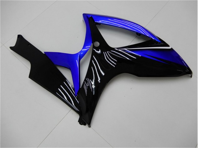 Blue Black 2006-2007 Suzuki GSXR 600/750 Motorcycle Fairings