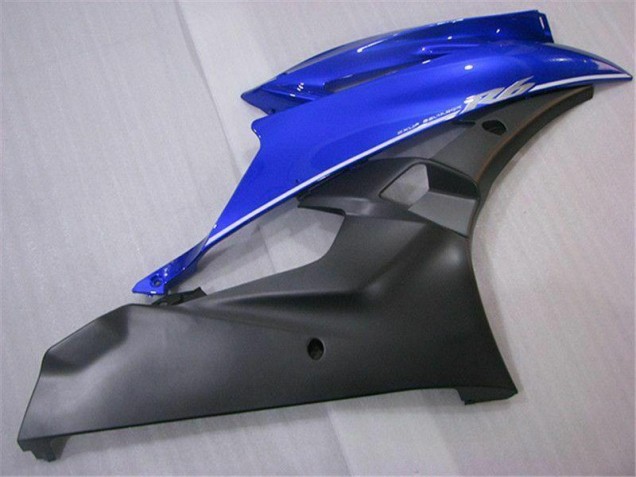 Blue Black 2006-2007 Yamaha YZF R6 Aftermarket Motorcycle Fairings Blue Black 2006-2007 Yamaha YZF R6 Aftermarket Motorcycle Fairings