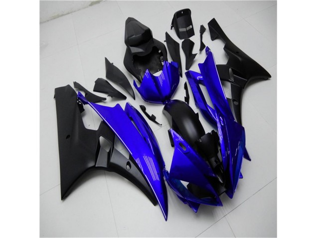 Blue Black 2006-2007 Yamaha YZF R6 Motorcycle Fairing & Bodywork Blue Black 2006-2007 Yamaha YZF R6 Motorcycle Fairing & Bodywork