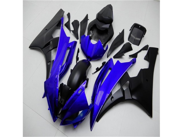 Blue Black 2006-2007 Yamaha YZF R6 Motorcycle Fairing & Bodywork Blue Black 2006-2007 Yamaha YZF R6 Motorcycle Fairing & Bodywork