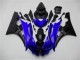 Blue Black 2006-2007 Yamaha YZF R6 Motorcycle Fairing & Bodywork Blue Black 2006-2007 Yamaha YZF R6 Motorcycle Fairing & Bodywork