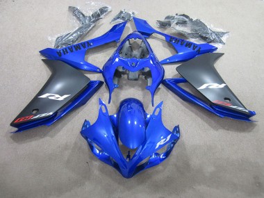 Blue Black 2007-2008 Yamaha YZF R1 Motorcycle Fairings