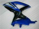 Blue Black 2008-2010 Suzuki GSXR 600/750 Motorcycle Bodywork Blue Black 2008-2010 Suzuki GSXR 600/750 Motorcycle Bodywork