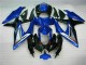 Blue Black 2008-2010 Suzuki GSXR 600/750 Motorcycle Bodywork Blue Black 2008-2010 Suzuki GSXR 600/750 Motorcycle Bodywork
