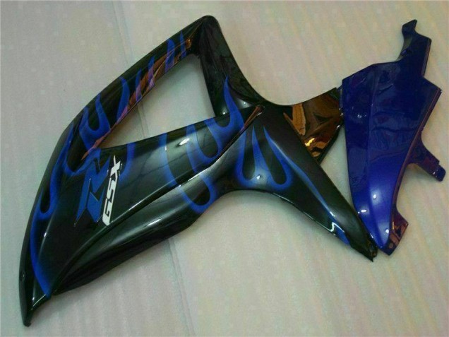 Blue Black 2008-2010 Suzuki GSXR 600/750 Motorcycle Fairing Blue Black 2008-2010 Suzuki GSXR 600/750 Motorcycle Fairing