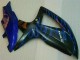 Blue Black 2008-2010 Suzuki GSXR 600/750 Motorcycle Fairing Blue Black 2008-2010 Suzuki GSXR 600/750 Motorcycle Fairing