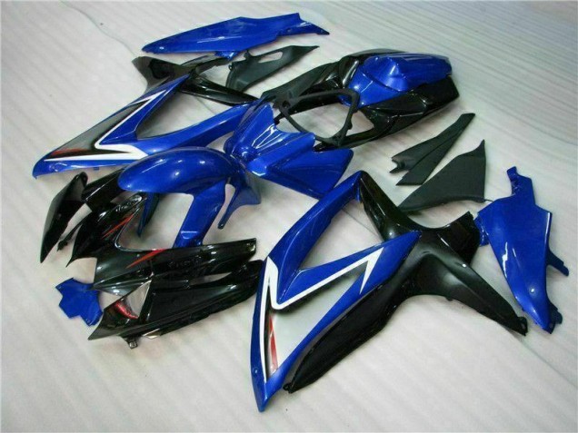 Blue Black 2008-2010 Suzuki GSXR 600/750 Motorcycle Fairings Blue Black 2008-2010 Suzuki GSXR 600/750 Motorcycle Fairings