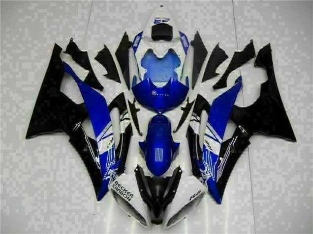 Blue Black 2008-2016 Yamaha YZF R6 Full Motorcycle Fairing Kits Blue Black 2008-2016 Yamaha YZF R6 Full Motorcycle Fairing Kits