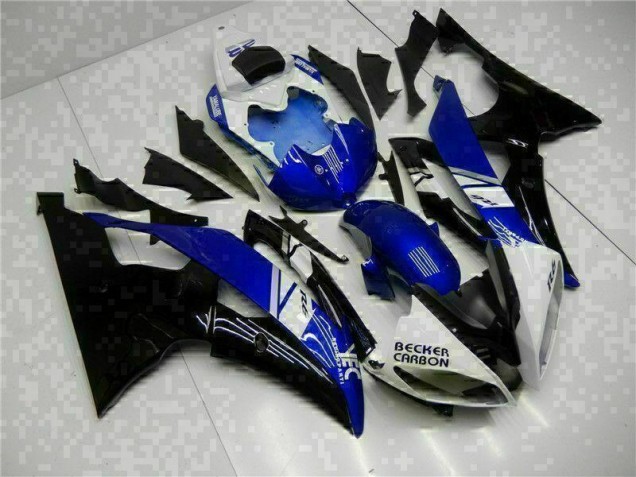 Blue Black 2008-2016 Yamaha YZF R6 Full Motorcycle Fairing Kits Blue Black 2008-2016 Yamaha YZF R6 Full Motorcycle Fairing Kits