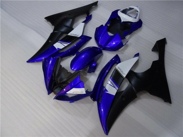 Blue Black 2008-2016 Yamaha YZF R6 Motorcycle Fairing Blue Black 2008-2016 Yamaha YZF R6 Motorcycle Fairing