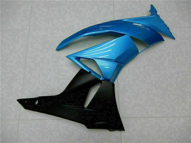 Blue Black 2009-2012 Kawasaki ZX6R Motorcycle Fairings Blue Black 2009-2012 Kawasaki ZX6R Motorcycle Fairings