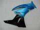 Blue Black 2009-2012 Kawasaki ZX6R Motorcycle Fairings Blue Black 2009-2012 Kawasaki ZX6R Motorcycle Fairings