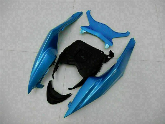 Blue Black 2009-2012 Kawasaki ZX6R Motorcycle Fairings Blue Black 2009-2012 Kawasaki ZX6R Motorcycle Fairings