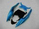 Blue Black 2009-2012 Kawasaki ZX6R Motorcycle Fairings Blue Black 2009-2012 Kawasaki ZX6R Motorcycle Fairings
