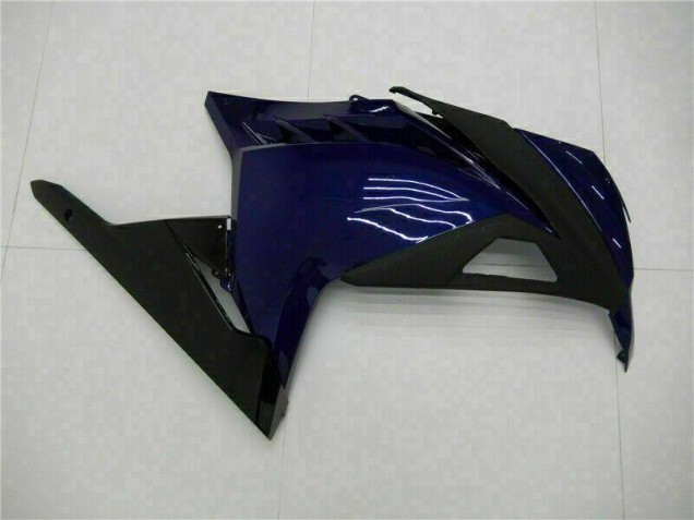 Blue Black 2013-2016 Kawasaki EX300 Motorcycle Fairings Blue Black 2013-2016 Kawasaki EX300 Motorcycle Fairings