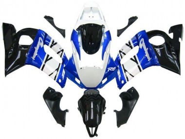 Blue Black Champions 1998-2002 Yamaha YZF R6 Motorcycle Fairings
