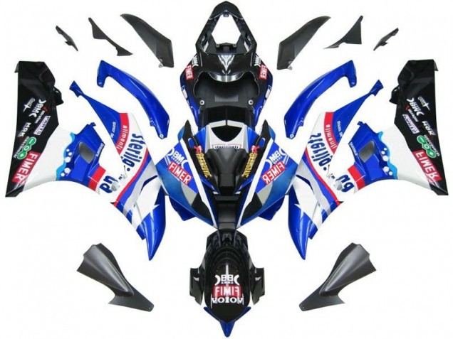 Blue Black Sterilgard 2006-2007 Yamaha YZF R6 Motorcycle Fairings Blue Black Sterilgard 2006-2007 Yamaha YZF R6 Motorcycle Fairings