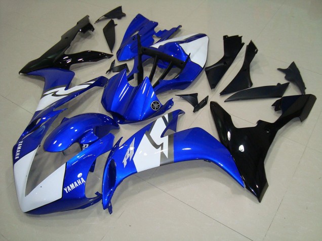 Blue Black White 2004-2006 Yamaha YZF R1 Motorcycle Fairings Blue Black White 2004-2006 Yamaha YZF R1 Motorcycle Fairings