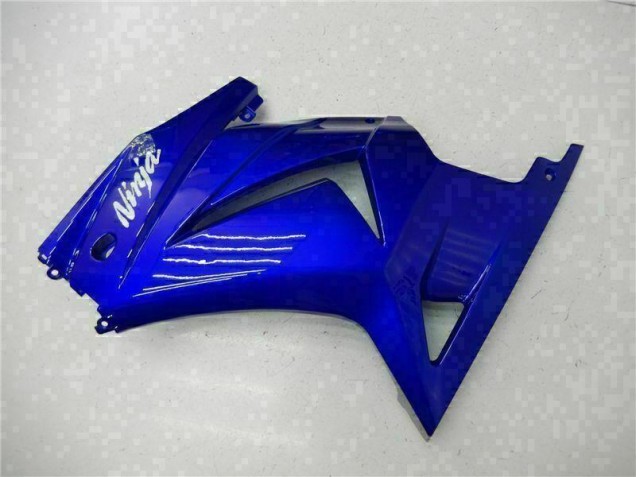Blue Black White Ninja 2008-2012 Kawasaki EX250 Motorcycle Fairing