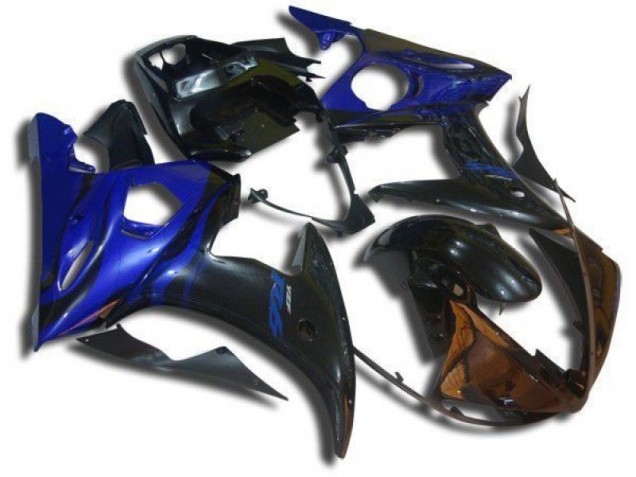 Blue Flame 2003-2005 Yamaha YZF R6 Motorcycle Fairings Blue Flame 2003-2005 Yamaha YZF R6 Motorcycle Fairings